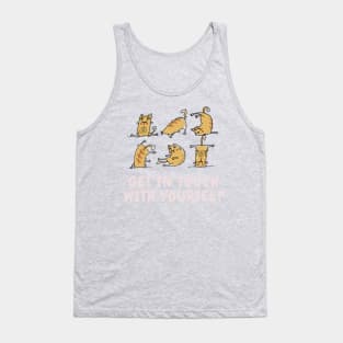 Get In Touch With Yourself Heavily Meditated T-Shirt Tank Top